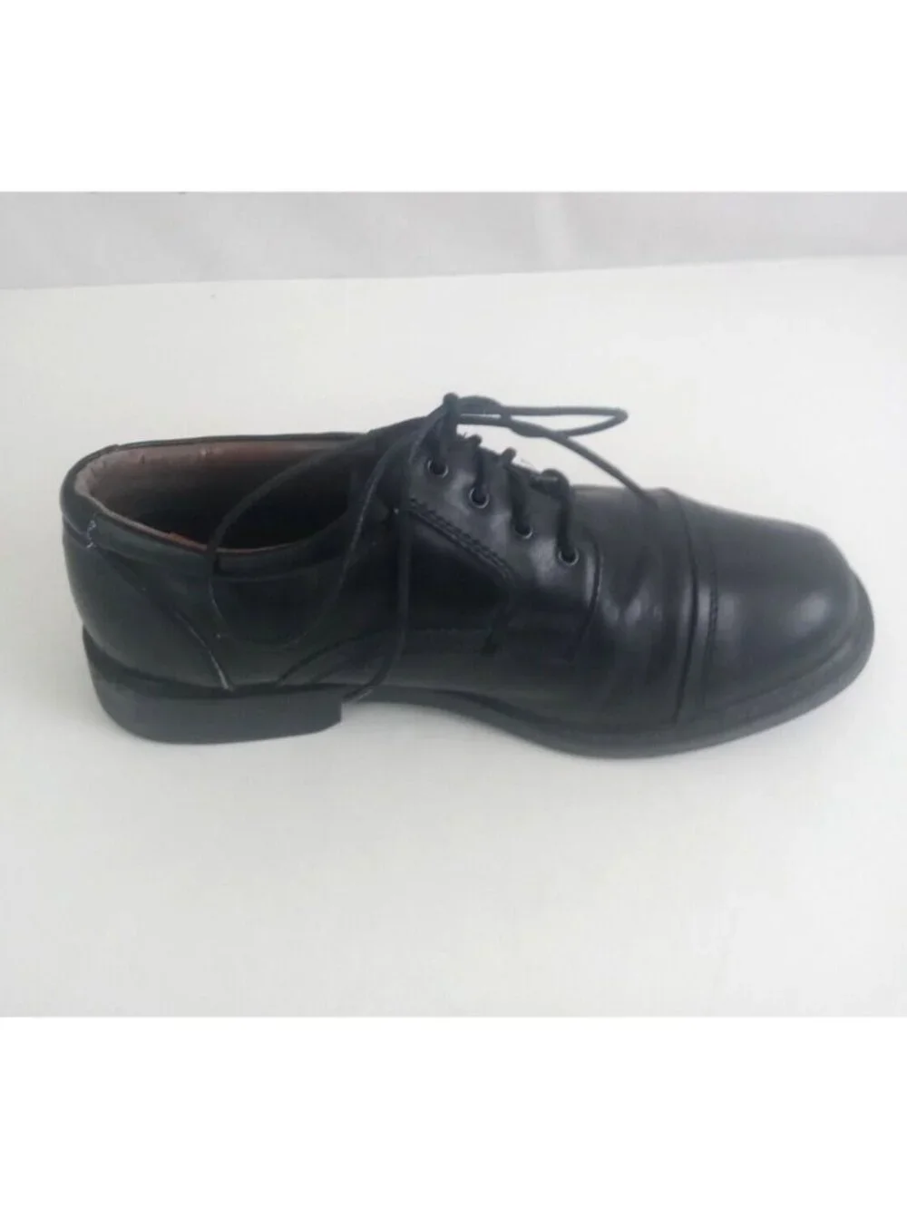 Puritan Men's Black Leather Oxford Dress Shoes Size 9